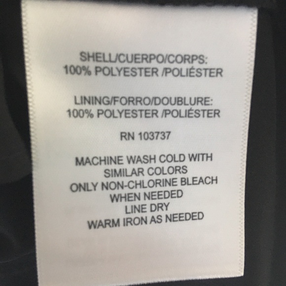 Donna Morgan Cold-Shoulder Floral Dress - Picture 9 of 9